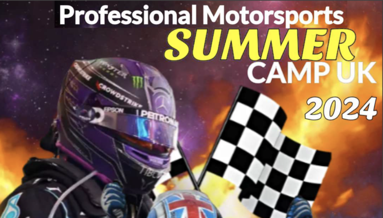 Professional Motorsports Summer Camp UK 2024